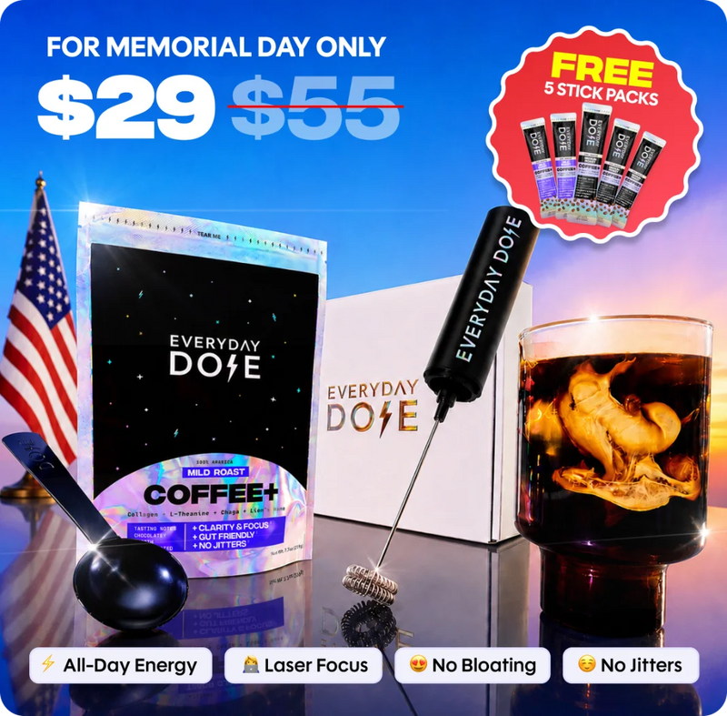 Coffee+ Mild Roast Starter Kit (30 Servings) - Simple Pick